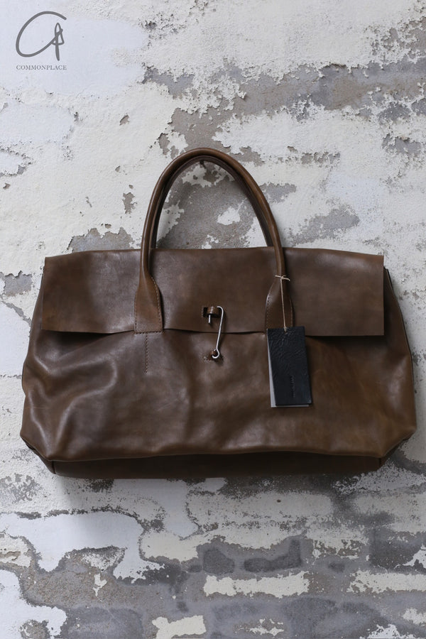 AVIVA JIFEI XUE X Tagliovivo 24 autumn and winter flower dyed handbag hand-brushed cowhide AJX-DOCTOR 24H-ZONG brown